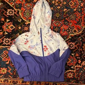 Nike S Kids Unisex Boy/Girl Windbreaker Jacket 💙❤️🤍